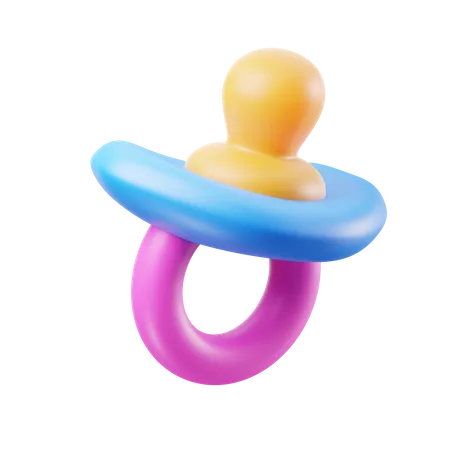 Baby Pacifier  3D Icon