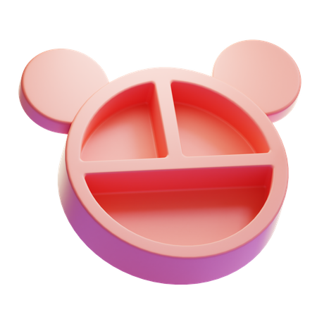 BABY PLATE  3D Icon