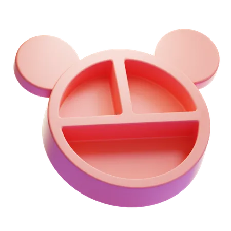 BABY PLATE  3D Icon