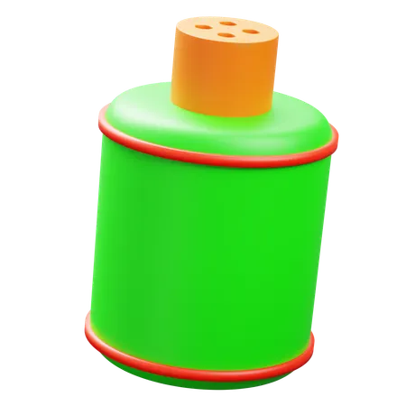 ベビーパウダーのボトル  3D Icon