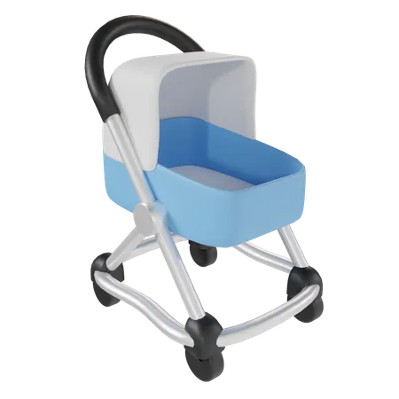 Baby pram  3D Icon