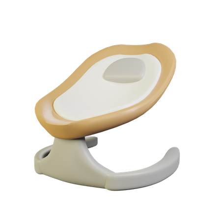 Baby Rocking Chair  3D Icon