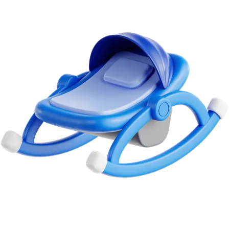 Baby-Schaukelstuhl  3D Icon