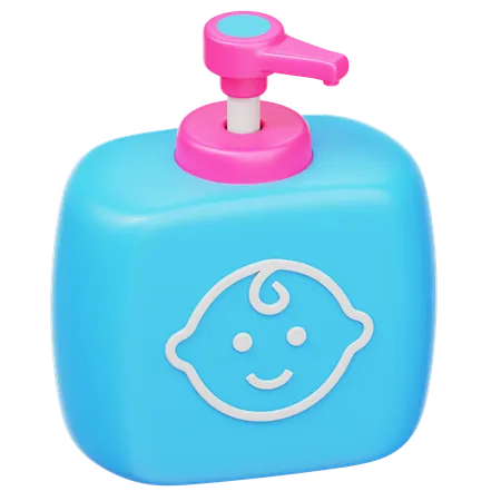 Baby Shampoo  3D Icon