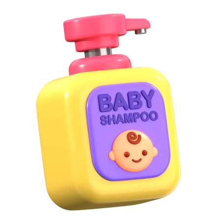 Baby Shampoo  3D Icon