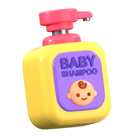 Baby Shampoo  3D Icon