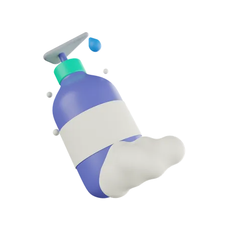 Baby Shampoo  3D Icon