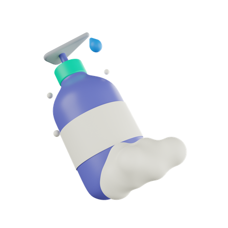 Baby Shampoo  3D Icon