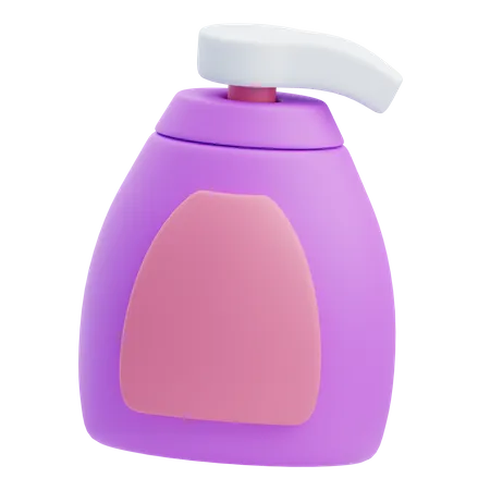 Baby Shampoo  3D Icon