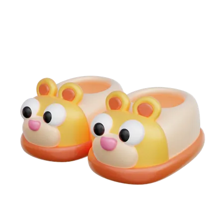 Baby Shoes  3D Icon