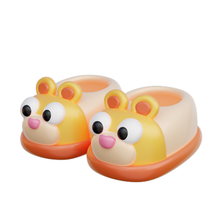 Baby Shoes  3D Icon