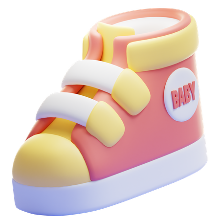 BABY SHOES  3D Icon