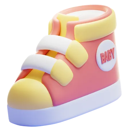 BABY SHOES  3D Icon