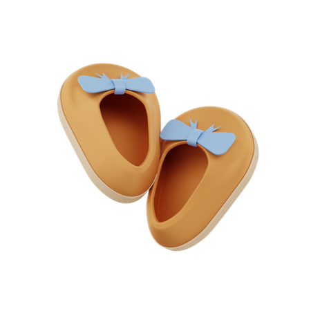 Baby Shoes  3D Icon