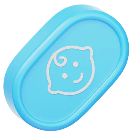 Baby Soap  3D Icon