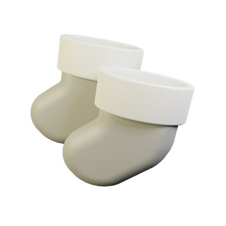 Baby Sock  3D Icon