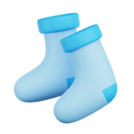 Baby socks  3D Icon