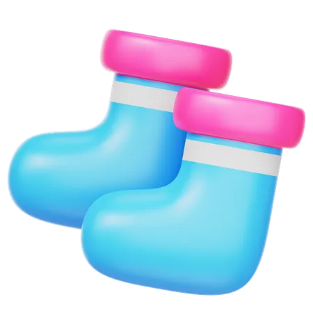 Baby Socks  3D Icon