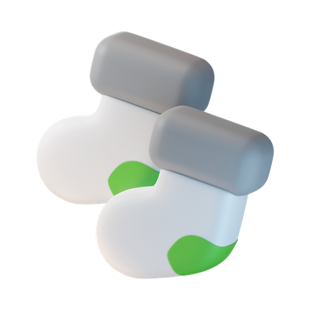 Baby Socks  3D Icon