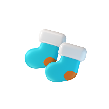 Baby Socks  3D Icon