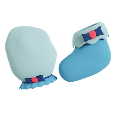 Baby Socks  3D Icon