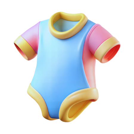 Baby-Strampler  3D Icon