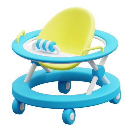Baby Stroller  3D Icon