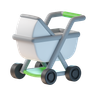 baby stroller 3d logos