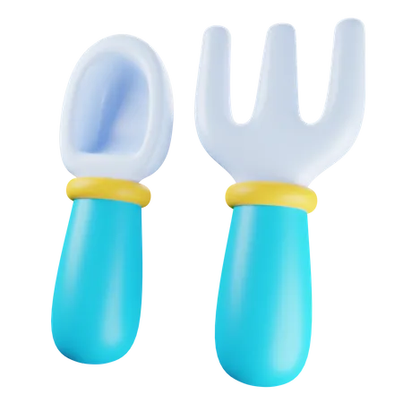 Baby Tableware  3D Icon