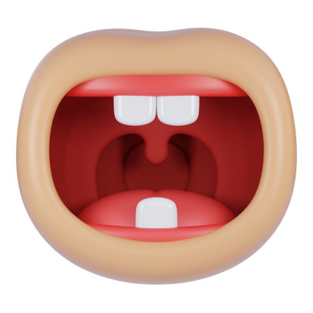 Baby teeth  3D Icon