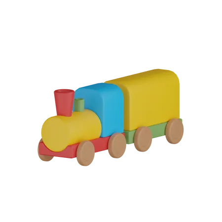 Baby Train  3D Icon