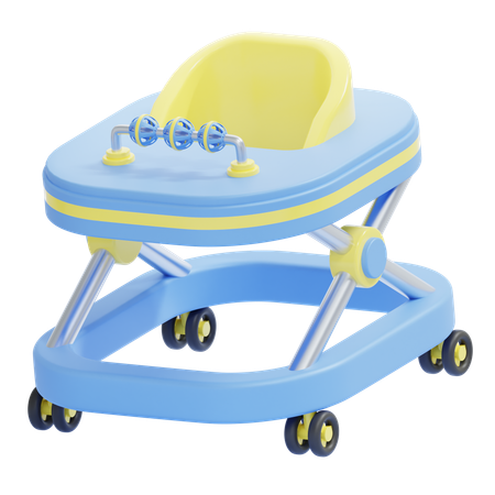 Baby walker  3D Icon