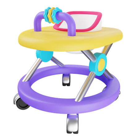 Baby Walker  3D Icon