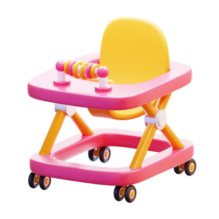 BABY WALKER  3D Icon