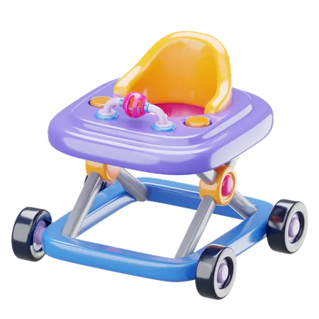 Baby walker  3D Icon