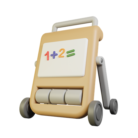 Baby Walker  3D Icon