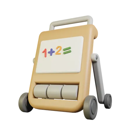 Baby Walker 3 D Icon 3D Icon