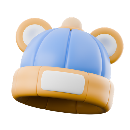Baby Winter Hat  3D Icon