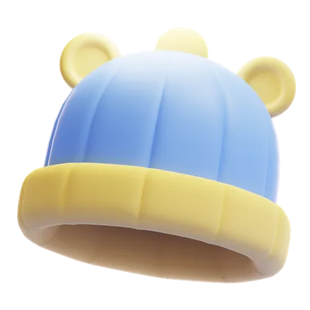 BABY WINTER HAT  3D Icon