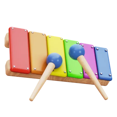 Baby Xylophone  3D Icon