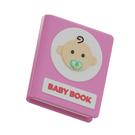 Babybuch  3D Icon