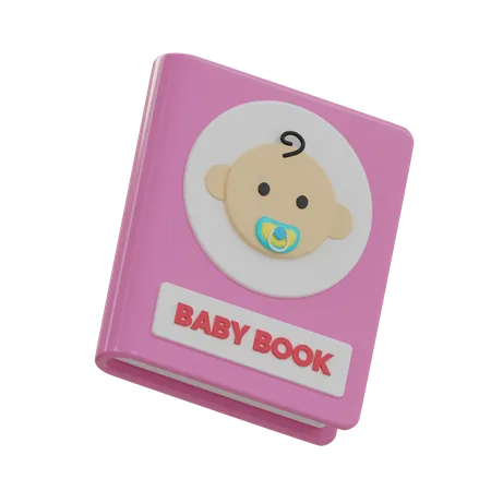 Babybuch  3D Icon