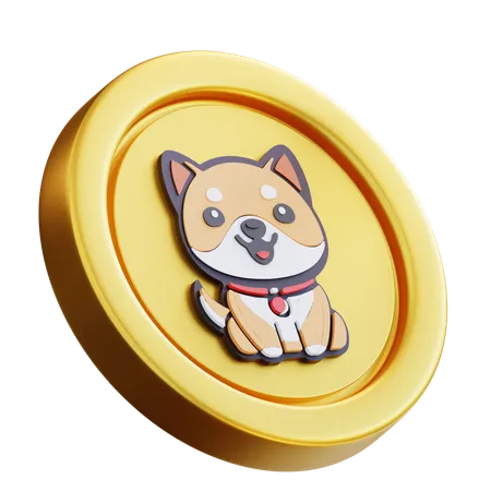 Babydoge Coin  3D Icon