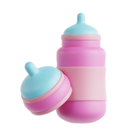 Babyflasche  3D Icon