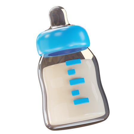 Babyflasche  3D Icon