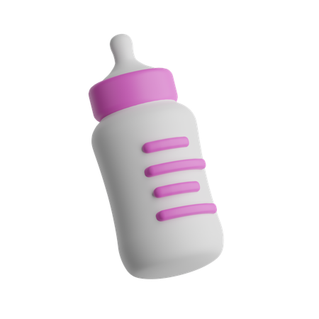 Babyflasche  3D Icon