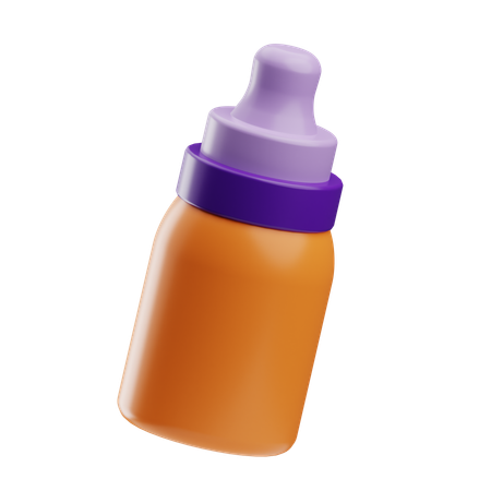 Babyflasche  3D Icon