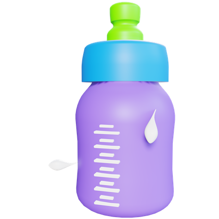 Babyflasche  3D Illustration