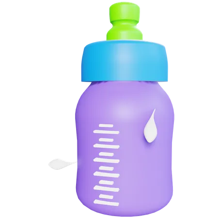 Babyflasche  3D Illustration