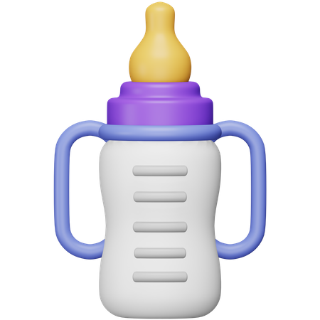 Babyflasche  3D Icon